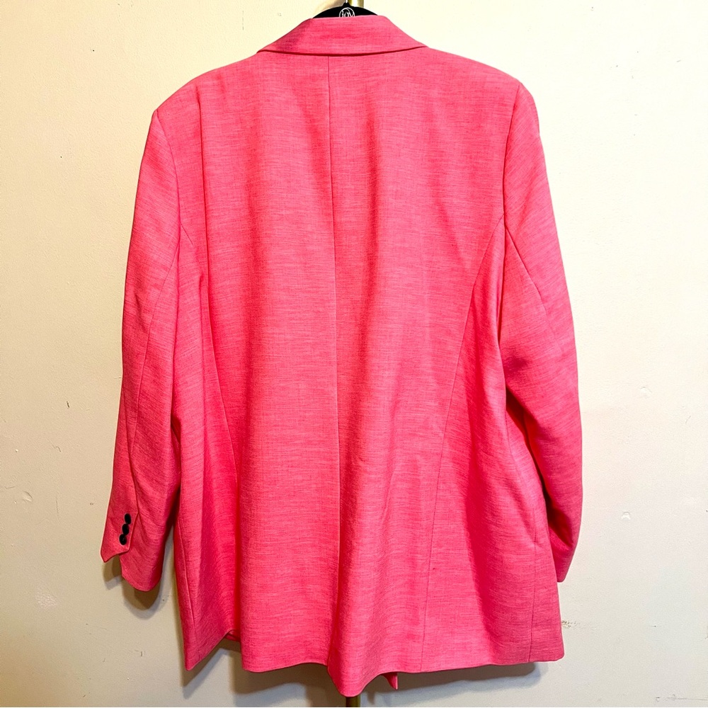 River Island Double-breasted Pink Blazer - Picture 4 of 4